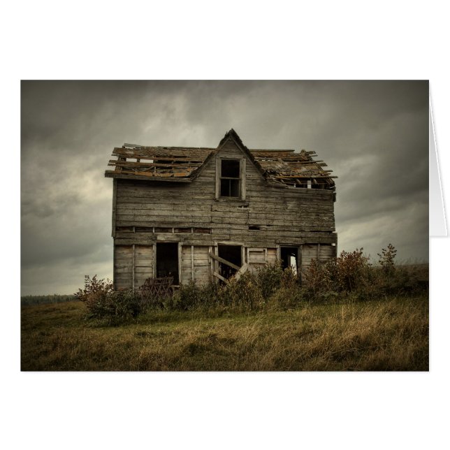 Cartão House On The Hill (Frente Horizontal)