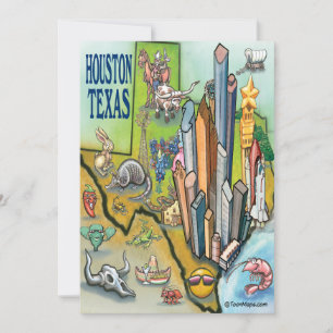 Cartão Houston Texas