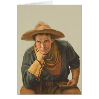 Cartão Howdy vaqueiro