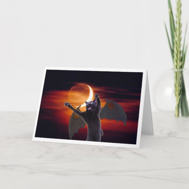 Cartão Howl-o-entre Demon Kité (Frente)