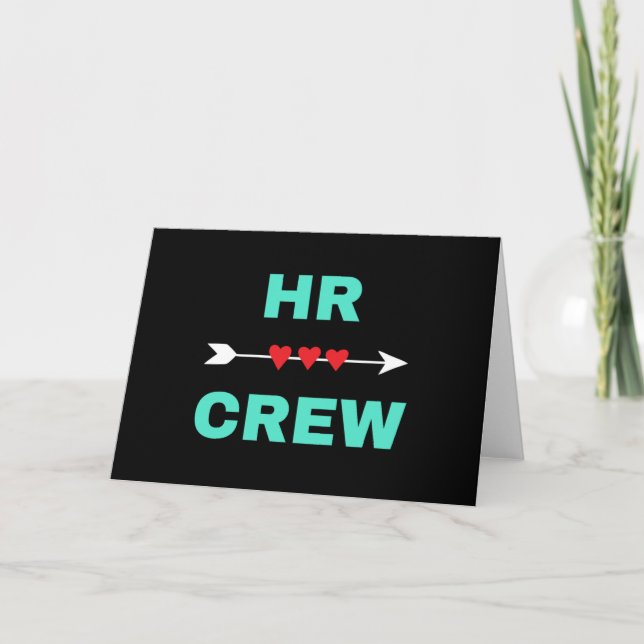 Cartão HR Crew (Frente)