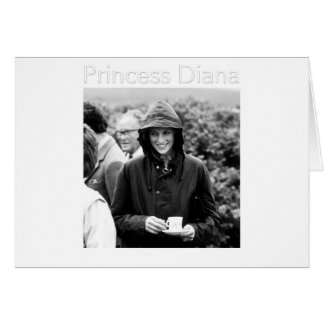Cartão HRH Princesa Diana Escócia