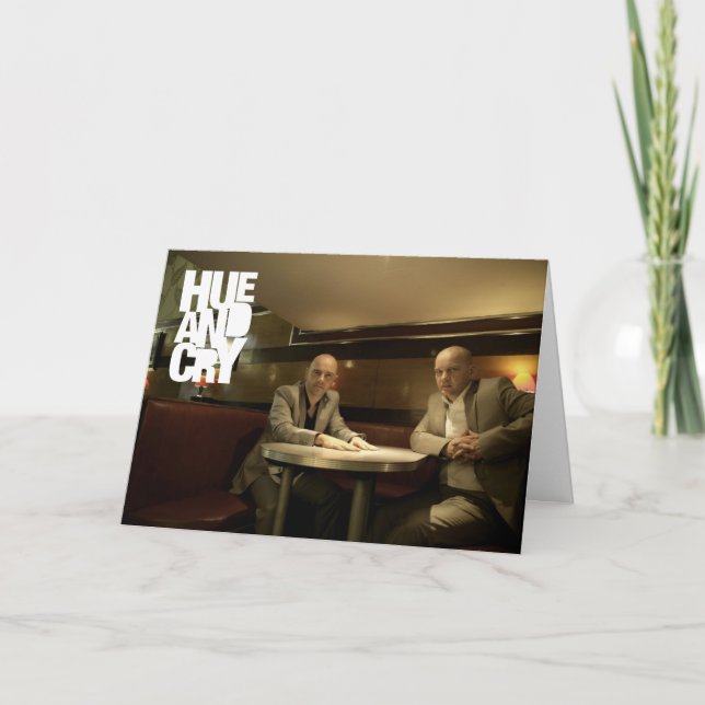 Cartão Hue and Cry - Greeting Card (Frente)