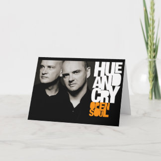 Cartão Hue and Cry - Greeting Card