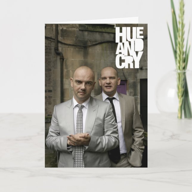 Cartão Hue and Cry - Greeting Card (Frente)