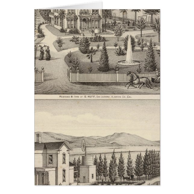 Cartão Huff, Residências Owen (Frente)