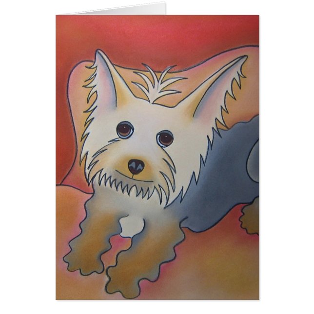 Cartão Hugo por Robyn Feeley (Frente)