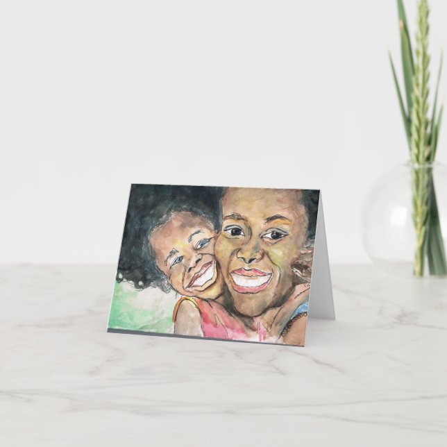 Cartão Hugs Note Card (Frente)