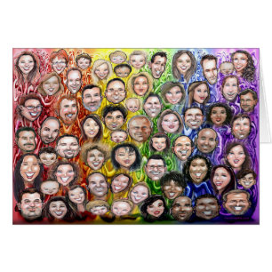 Cartão Humanidade Interwoven