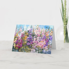 Cartão 'Hummingbird Heaven' greeting card