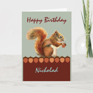 Cartão Humor de Aniversário Personalizado do grupo Nós No