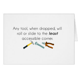 Cartão Humor de engenharia