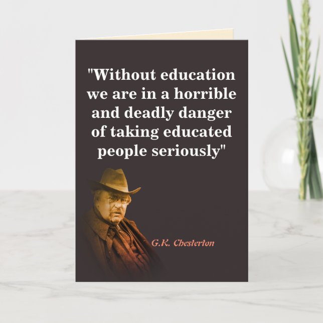 Cartão Humor de Graduação (Frente)