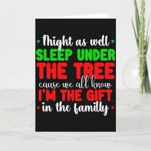 Cartão Humor de Natal Homens Mulheres Pessoa Favorita Eng