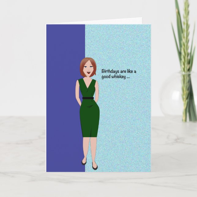 Cartão Humor do aniversário (Frente)