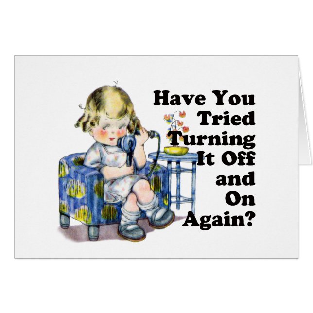 Cartão Humor do Internet (Frente Horizontal)