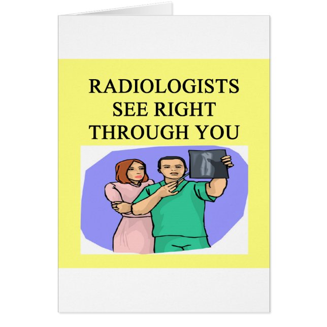 Cartão humor engraçado do doutor (Frente)