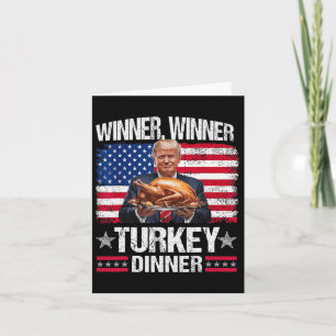 Cartão Humor Engraçado Vencedor Trump