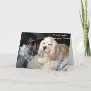 CARTÃO HUMOR PARA ***MINHA MÃE*** NO SEU ANIVERSÁRIO