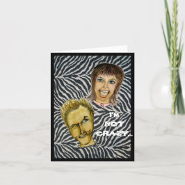 Cartão Humorosamente Mentally Hilarious