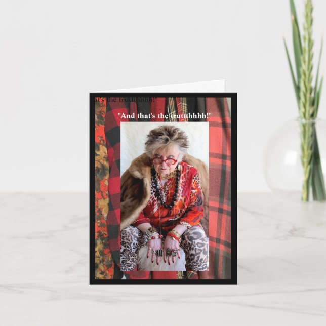 Cartão Humorosamente ser amigo (Frente)