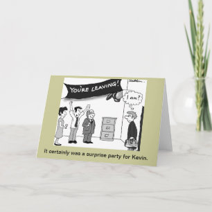 Cartão Humorous and original cartoon by Mike Seddon.