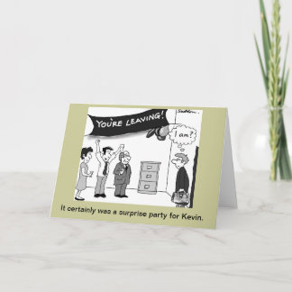 Cartão Humorous and original cartoon by Mike Seddon.