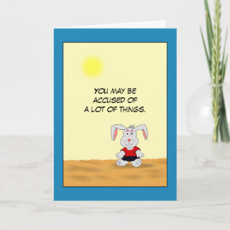 Cartão Humorous Birthday Card