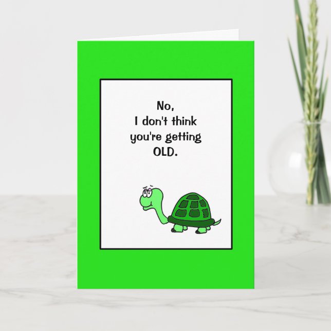 Cartão Humorous Birthday Card (Frente)