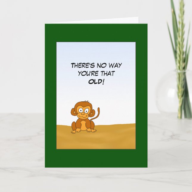 Cartão Humorous Birthday Card (Frente)