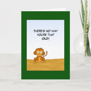 Cartão Humorous Birthday Card