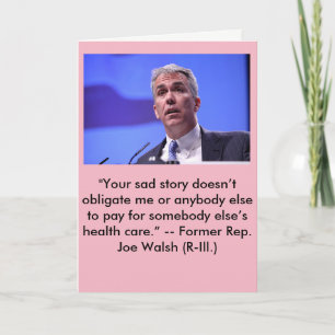 Cartão Humorous Get Well Card