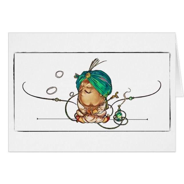 Cartão Humpty Dumpty (Frente Horizontal)