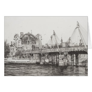 Cartão Hungerford Bridge London 30/10/2006