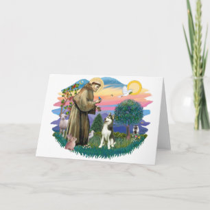 Cartão Husky Siberiano ( nº 3)