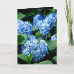 Cartão Hydrangea 2480 Sympathy - change to any occasion<br><div class="desc">Change the words on this beautiful hydrangea card for any occasion you need and add your own message . Suggested uses include- sympathy, birthdays, mother's day, get well, invitations for parties, showers, garden clubs and more. Go to my ASSORTED FLOWERS SECTION, some are in either of my BRIDAL SECTIONS, or...</div>