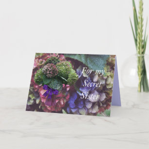 Cartão Hydrangea 5414- personalizar qualquer ocasião
