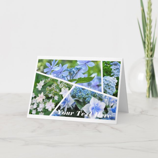 Cartão Hydrangea [Greeting Card] カード (Frente)