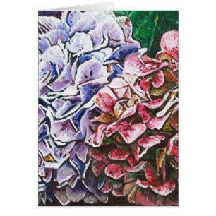 Cartão Hydrangeas 2010