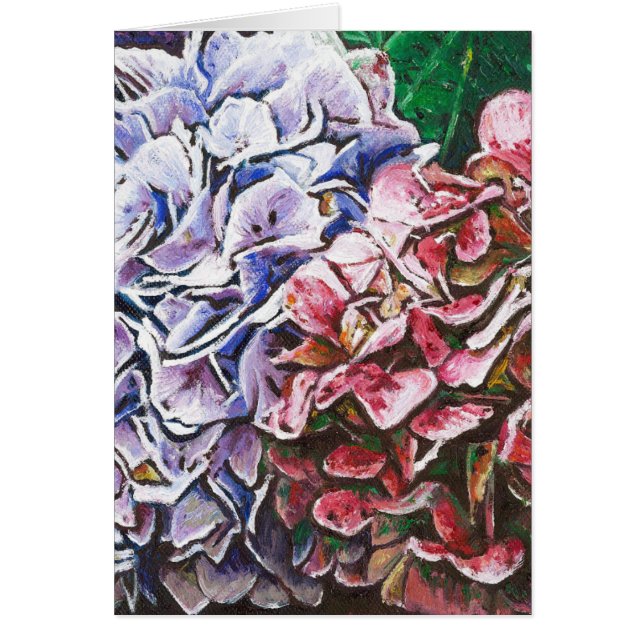 Cartão Hydrangeas 2010 (Frente)