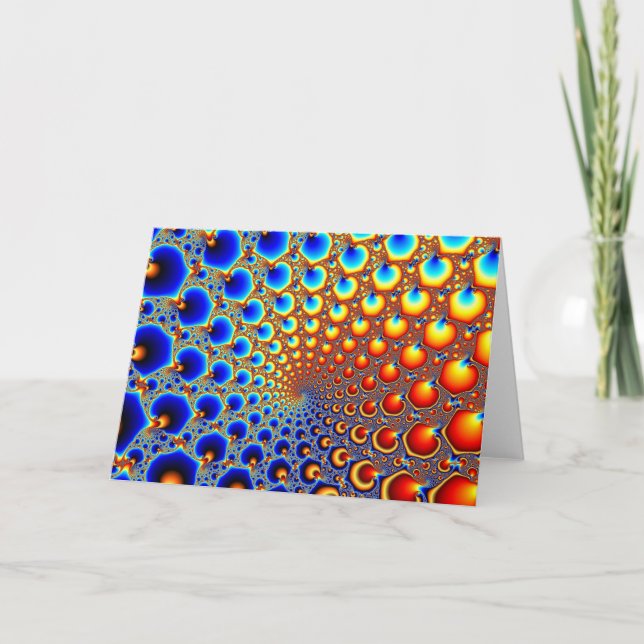 Cartão Hypnotic Portal - Fractal Card (Frente)