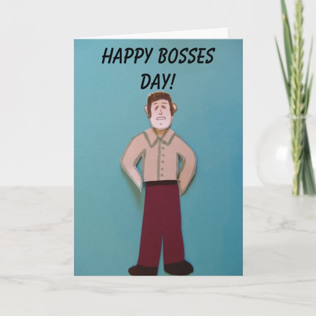 Cartão I can't think of anyone less equipped for the job! (Frente)