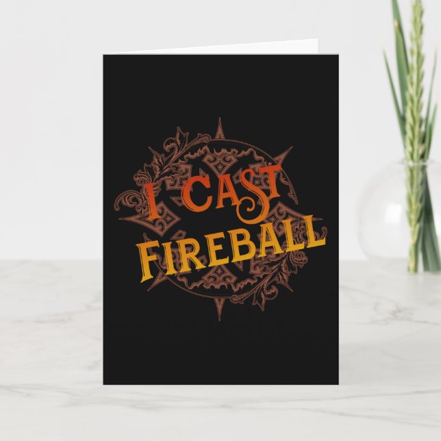 Cartão I Cast Fireball (Frente)