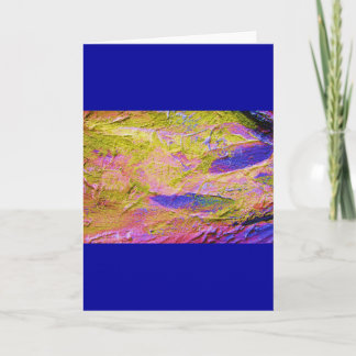 Cartão I de Esmagamento Azul Amarelo - Personalizá