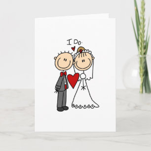 Cartão I Do Wedding Ceremony Card