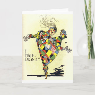 Cartão I Hate Dignity Card