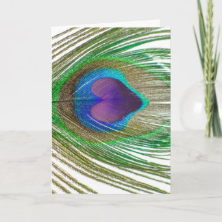 Cartão I Heart Peacocks