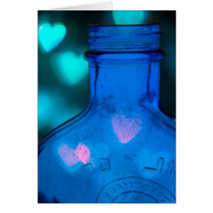 Cartão I Heart Vintage Botles