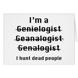 Cartão I Hunt Mortos