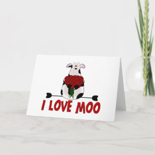 Cartão I Love Moo